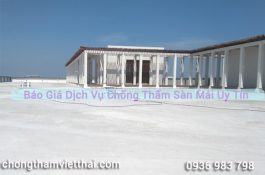 Báo giá dịch vụ chống thấm sàn mái uy tín tại Hà Nội