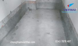 xử lý bề mặt chống thấm nhà vệ sinh