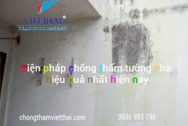 Phương pháp chống thấm tường nhà cũ hiệu quả tuyệt đối