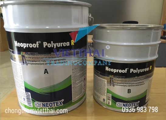 Chất chống thấm sàn mái Neoproof polyurea r