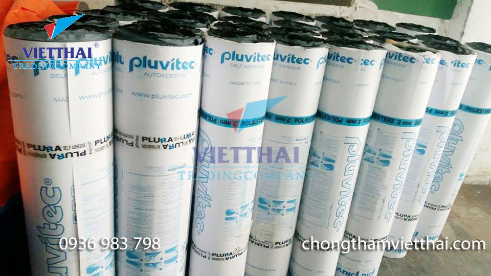 màng chống thấm tự dính pluvitec