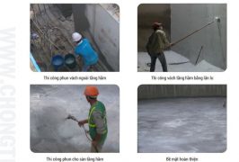 quy trình chống thấm tâng hầm