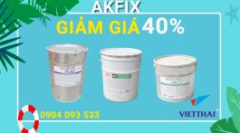 Cơn lốc giảm giá vật liệu chống thấm  Akfix chỉ có trong tháng 6
