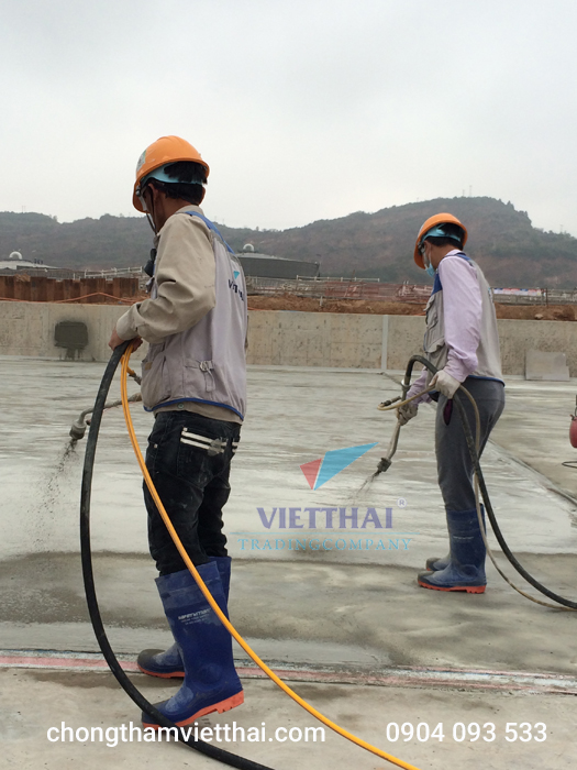 chống thấm ngược tầng hầm