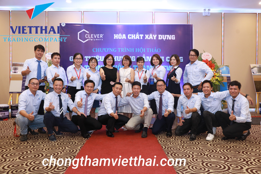 Đội ngũ nhân viên công ty chống thấm Việt Thái