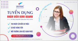 công ty Việt Thái tuyển kinh doanh HCM, Đà Nẵng, Quảng Bình, Quảng Ngãi